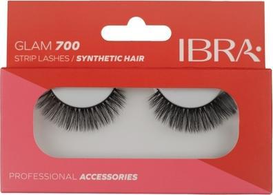 Image du produit Ibra Paire de faux cils sur le Glam 700ack (Cils artificiels)