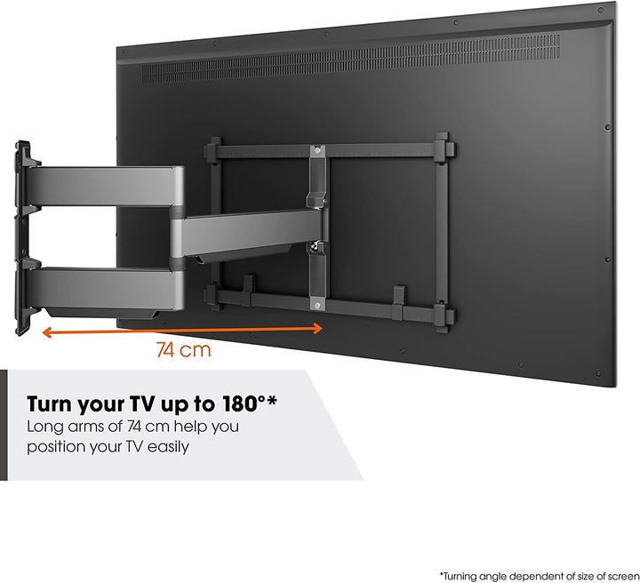 Image du produit Vogels TVM 5845 (Mur, 100", 55 kg)