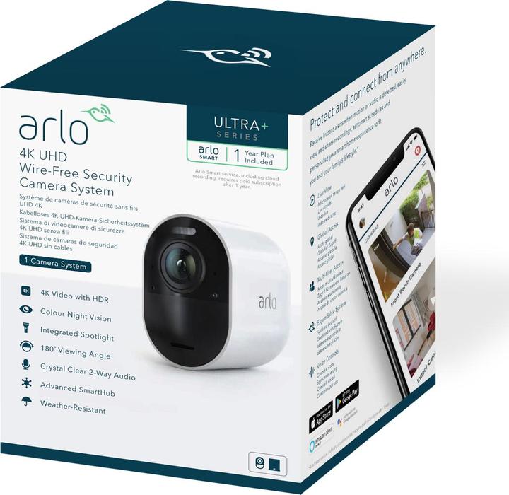 Actual product image Arlo Ultra VMS5140 Set of 1 (3840 x 2160 pixels)