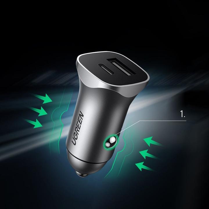 Actual product image Ugreen Car Charger