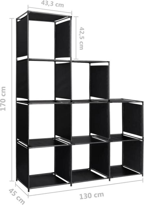 Produktbild VidaXL Stufenregal (130 x 45 x 170 cm)