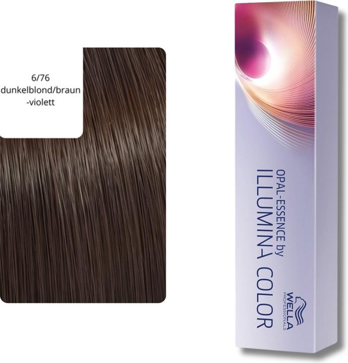 Produktbild Wella Illumina Color (6/76 dunkelblond braun-violett)