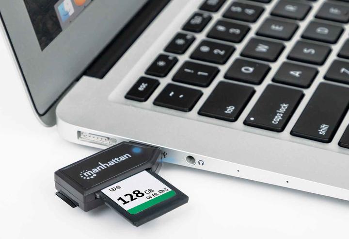 Produktbild Manhattan Mini Multi-Card Reader/Write (USB 2.0)