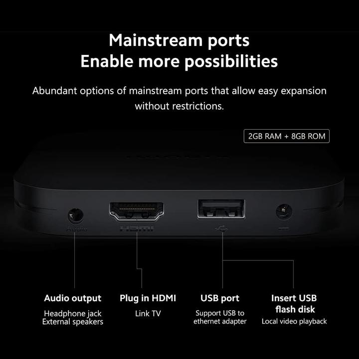 Produktbild Xiaomi TV Box S 4K (2nd. Gen) (8 GB, Android 11)
