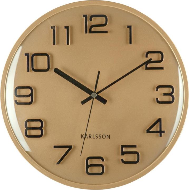 Karlsson analoge uhr 3d numbers (30.50 cm)