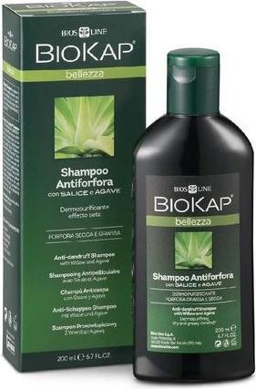 Actual product image Bios Line Biokap Anti-Dandruff Shampoo 200ml (200 ml, Liquid shampoo)