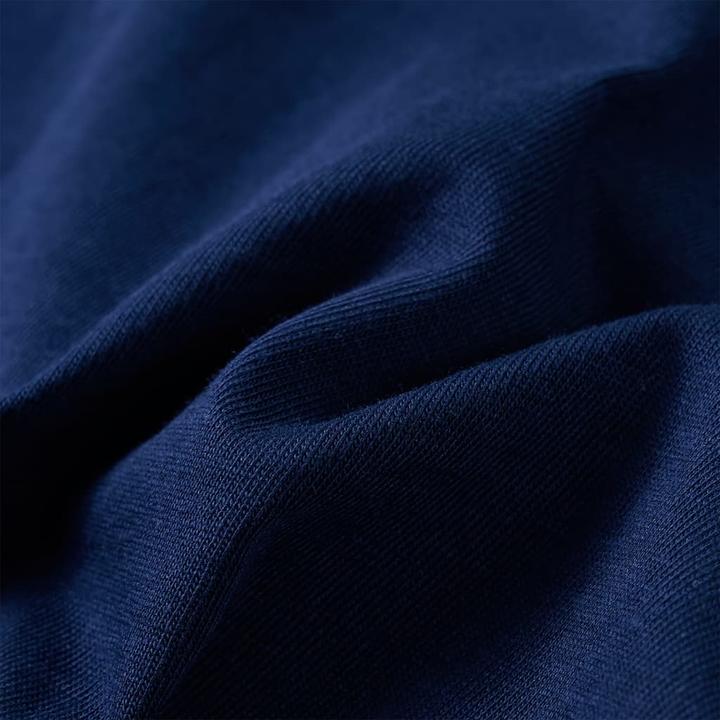 Immagine prodotto VidaXL Camicia da bambino a maniche lunghe blu navy 92,Materiale: 100 (92)
