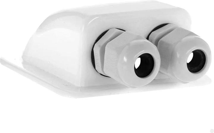 Immagine prodotto Offgridtec © Boccola per tetto 2 volte bianca per cavi di diametro 3-12 mm (Materiale di montaggio del sistema solare)