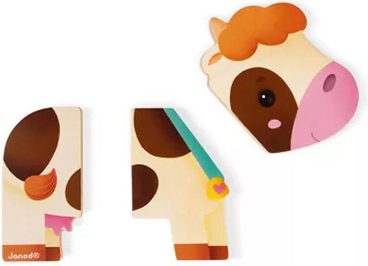 Actual product image Janod Magnetic figures farm animals