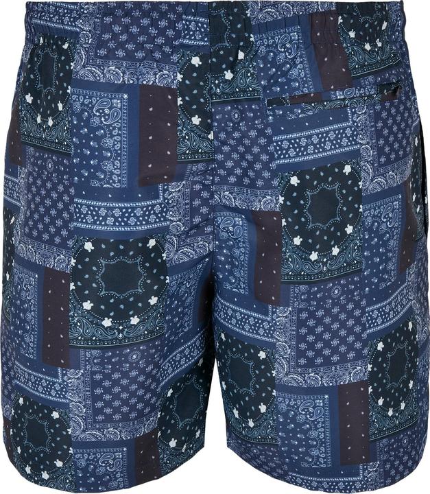 Actual product image Urban Classics Pattern Swim Shorts - 4984 (S)