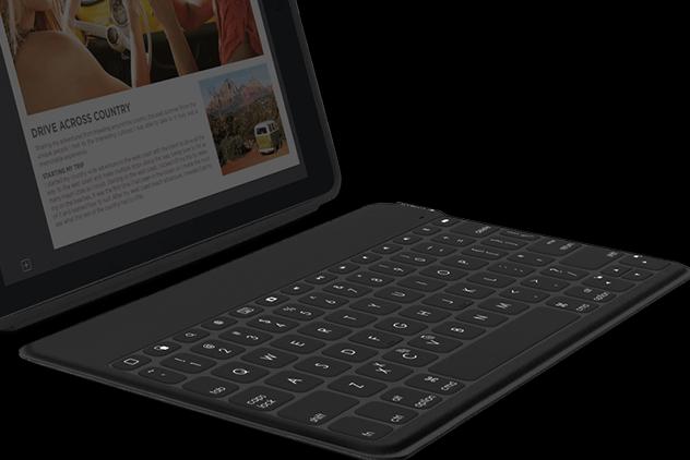 Image du produit Logitech Keys-To-Go (DE, Windows 7 ou supérieur, Android 4.1 ou supérieur)