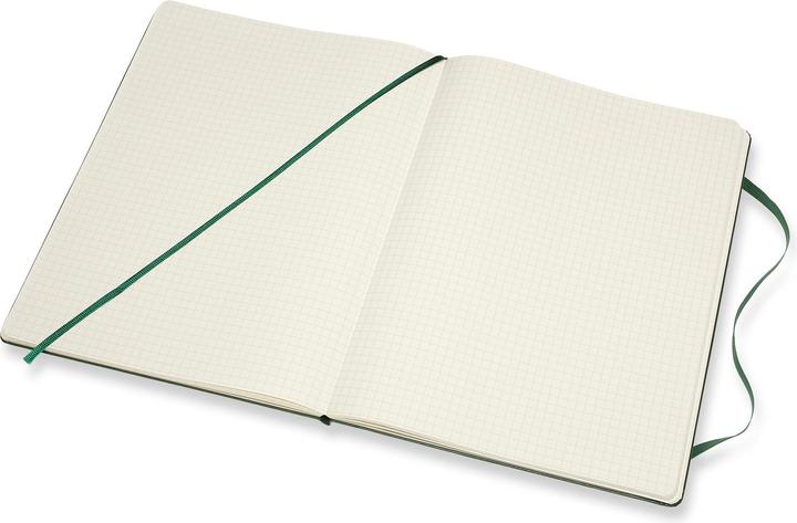 Actual product image Moleskine XL - Notebook (250 x 190 mm, Checked, Hardcover)