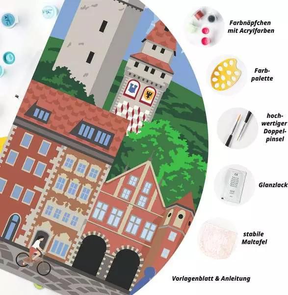 Produktbild Ravensburger CreArt - Malen nach Zahlen Colorful Ravensburg