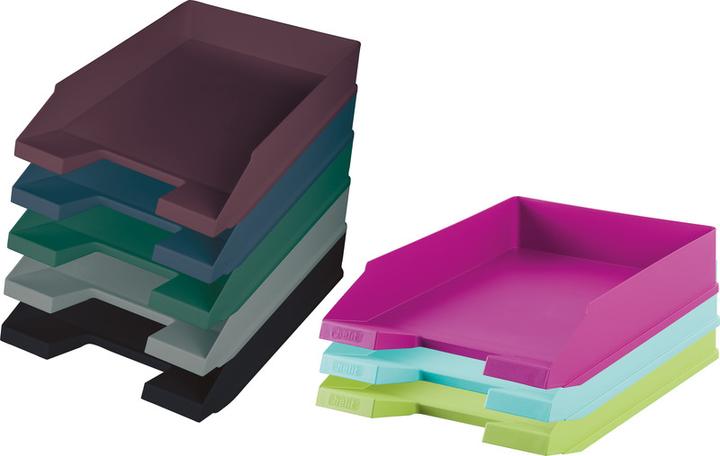 Actual product image Helit Letter tray "the green staff" (C4, A4)