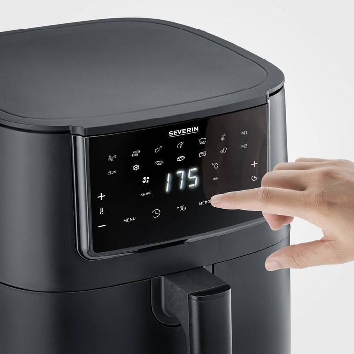 Image du produit Severin FR 2462 Heissluft-Fritteuse 7 l 1700 W mit Display, Antihaftbeschichtung