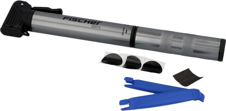 Actual product image Fischer Mini-Pumpe Alu inkl. Flickbox