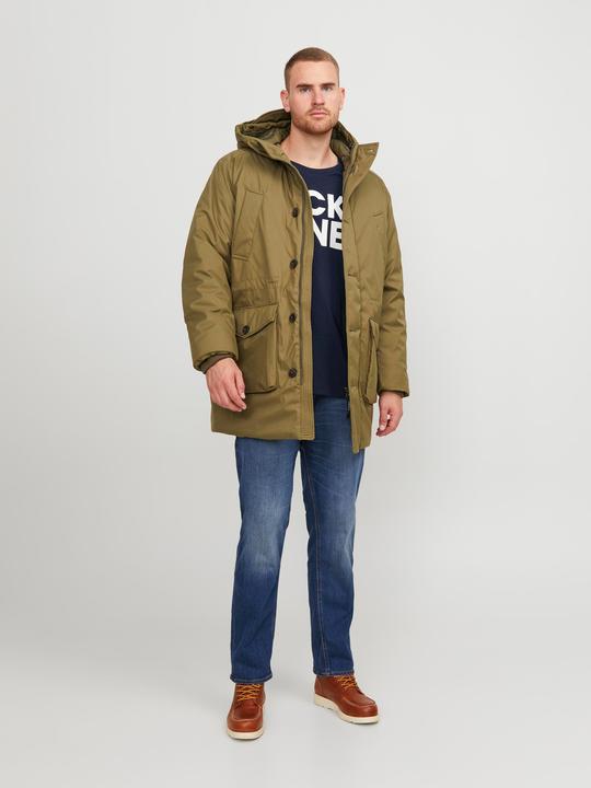 Actual product image Jack & Jones Logo print plus size T-shirt (4XL)