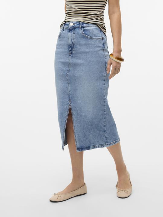 Actual product image Vero Moda Vmnatalie Hr Midi Dnm Skirt Mix Noos (L)