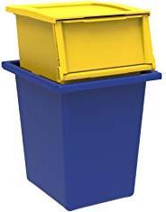 Produktbild Terry Aufbewahrungsbox, Gelb/Blau (30 l)