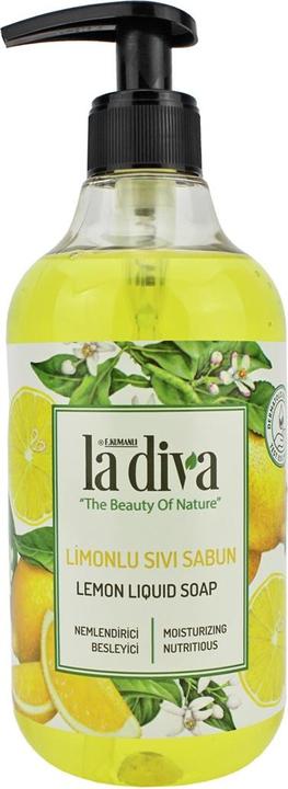 Produktbild La Diva Zitrone Flüssige Handseife (Flüssigseife)
