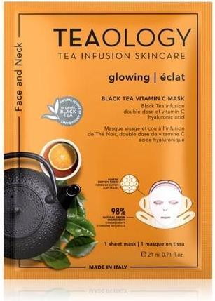 Immagine prodotto Teaology Cura del viso Tè Nero Maschera alla Vitamina C 21 ml (21 ml)