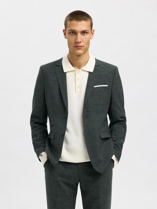 Image du produit Selected Homme Slim Fit Blazer à une rangée de boutons (58)