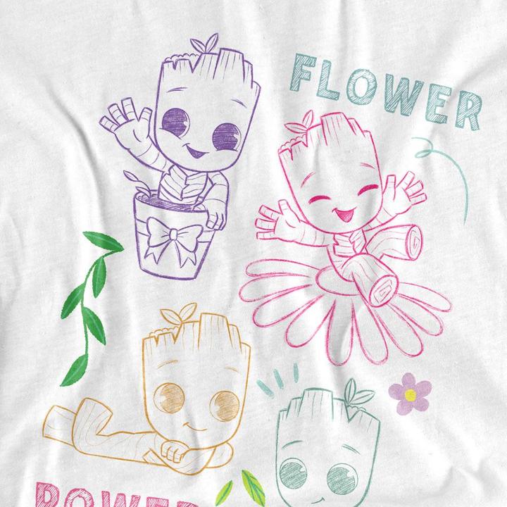 Produktbild Guardians of the Galaxy Flower Power TShirt (152, 158)