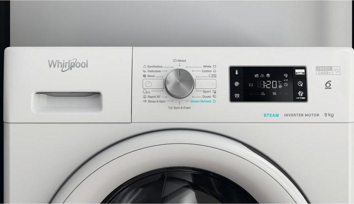 Actual product image Whirlpool FFB 9458 WV EE (9 kg, Left, EU plug)