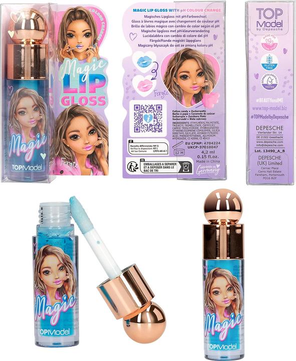 Produktbild Top Model Topmodel - Magic Lip Gloss BEAUTY and ME - Blue, Green