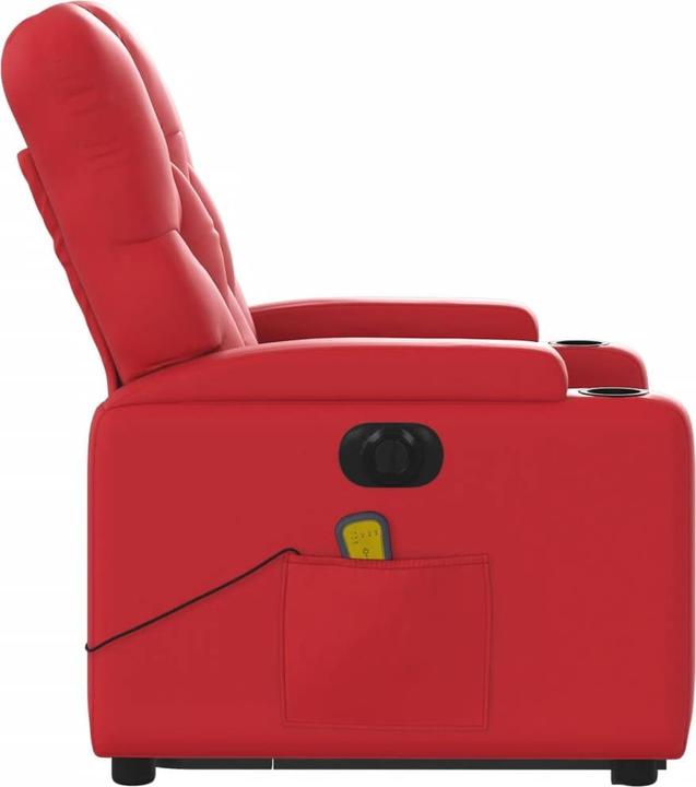 Immagine prodotto VidaXL Poltrona massaggiante con ausilio elettrico in similpelle