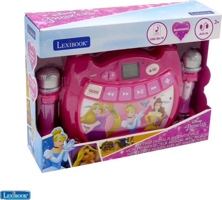 Actual product image Lexibook Disney Princess- My First Digital Karaoke Player