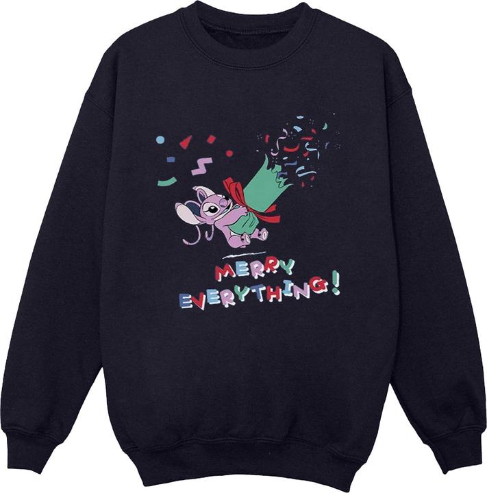 Disney Lilo And Stitch Angel Merry Everything Sweatshirt Mädchen