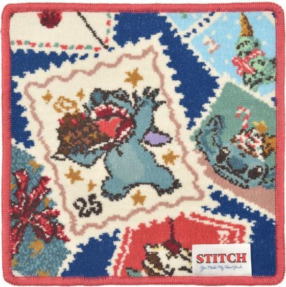 Produktbild Disney Stitch Mini Handtuch Holiday Season Collection (25 x 25 cm)