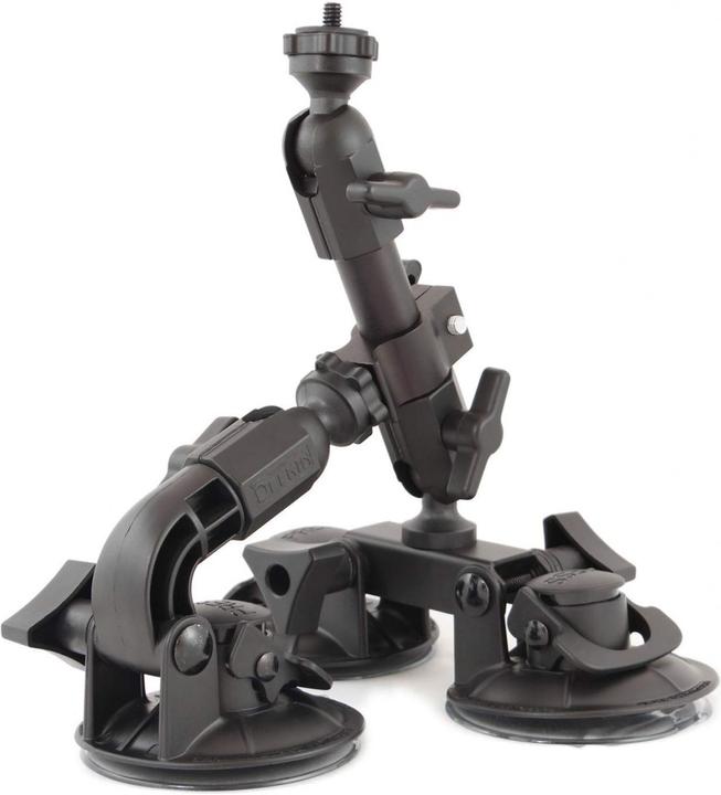 Delkin Fat Gecko Triple Suction Cup Mount (Mounting bracket)