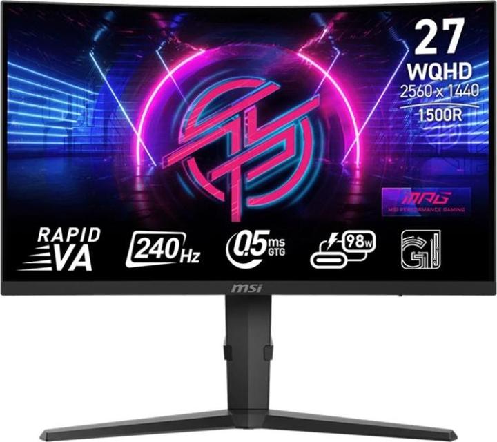 Productafbeelding MSI MPG 275CQRXFDE (2560 x 1440 pixels, 27")