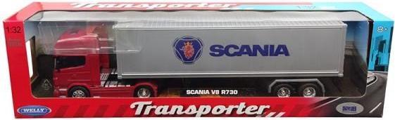 Produktbild Wellys WELLY Trailer Truck 1:32 Scania V8 R730 32671