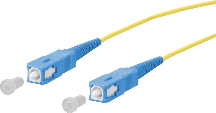 Image du produit Metz Connect Câble patch à fibre optique monomode OS2 (U/FTP, CAT7, 1 m)