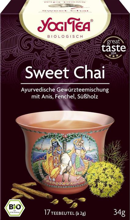 Actual product image Yogi Tea sweet chai (34 g)