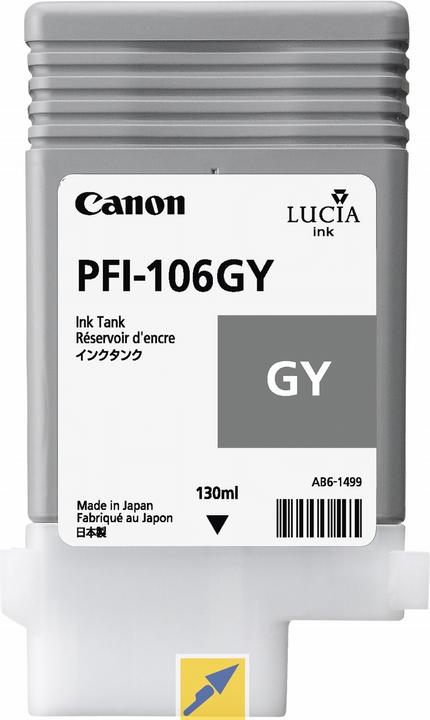 Actual product image Canon Pfi-106gy (GY)