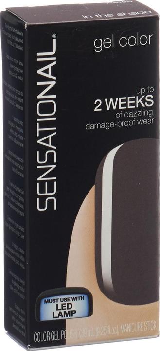Actual product image SensatioNail Gel Polish in the shade 7.39 m (Brown, UV gel varnish)