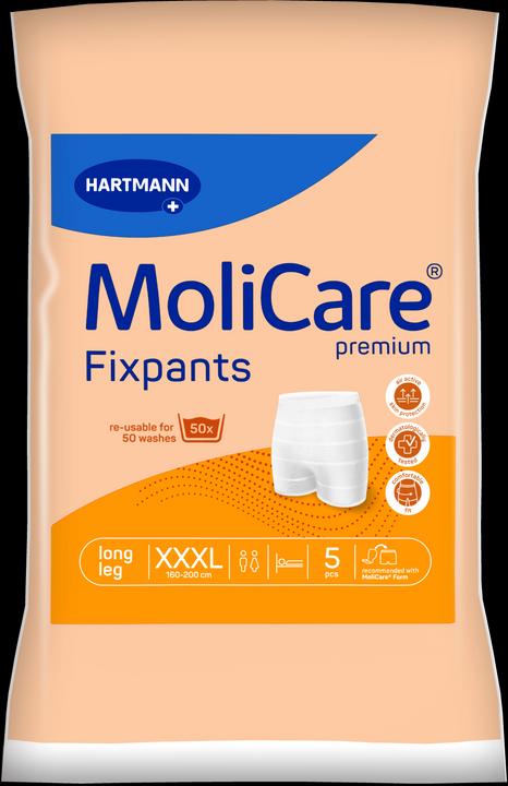 Immagine prodotto MoliCare Pantaloni fissi per incontinenza a gamba lunga Premium Fixpants (5 x, 3)