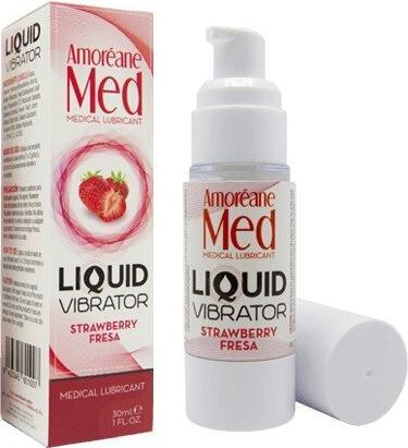 Produktbild Amoreane Liquid Vibrator Erdbeergeschmack 30ml (30 ml)