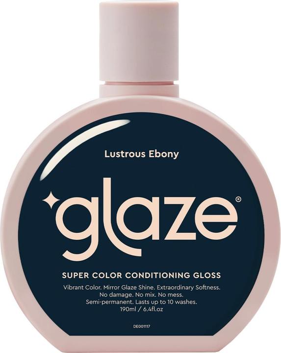 Glaze haarsublimierender Gloss in der Farbe blau-schwarz Lustrous Ebony Tb 190 ml (190 ml)