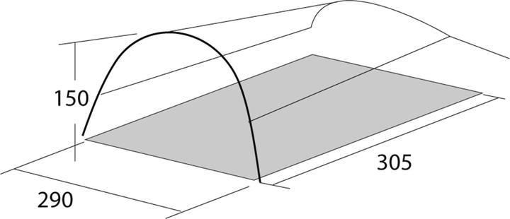 Actual product image Eureka! Backpacker Annex Tarp (Tarp)