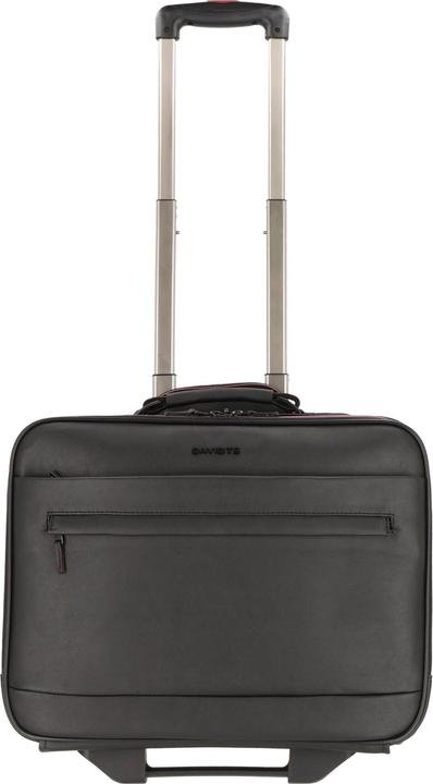 Davidts 282 2 Rollen Businesstrolley 39 cm Laptopfach (40 l, Handgepäck (bis 50l))