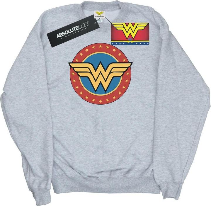 Wonder Woman Circle Logo Sweatshirt Mädchen