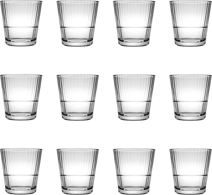 Actual product image Pasabahce Grande Sunray Whisky Glass ml - er SET (3.90 dl, 12 x, Whisky glass)