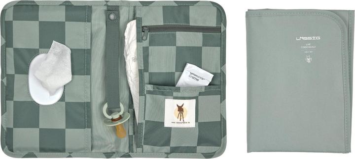 Produktbild Lässig Wickelunterlage Changing Pouch Green/Olive 1 Stück