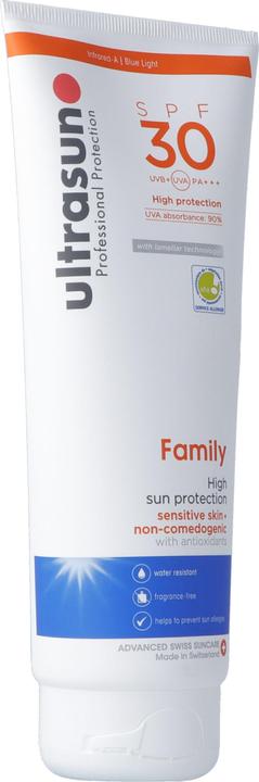 Image du produit Ultrasun Famille (Crème solaire, SPF 30, 250 ml, 276 g)