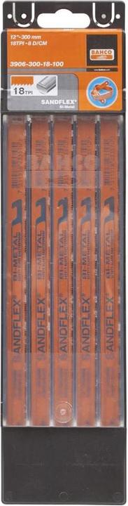 Produktbild Bahco Sandflex Bimetall-Handsägeblatt 18 ZpZ 300 mm